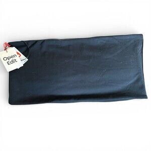 Open Edit Bandeau Tube Top Womens Size XL Black Strapless Stretch Slim Fit